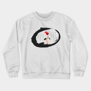 Red Lips, Roses, Thorns and Blood, Truth of Love Crewneck Sweatshirt